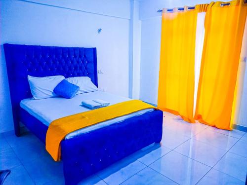 Ένα ή περισσότερα κρεβάτια σε δωμάτιο στο One Bedroom with Two Beds