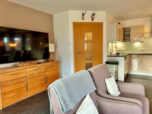 Cuisine ou kitchenette dans l'établissement Chalet Maiskogel Kaprun