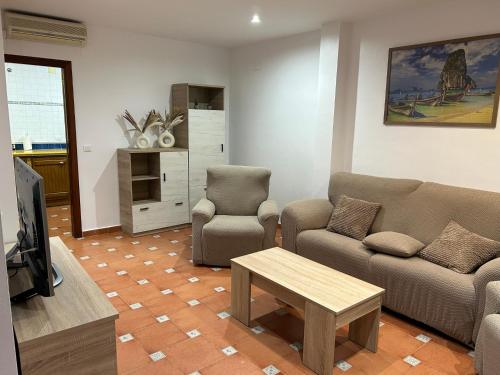 Posezení v ubytování Duplex en San Bartolome de la Torre
