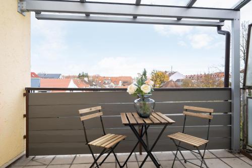 Balcone o terrazza di Homaris Apartments München Laim