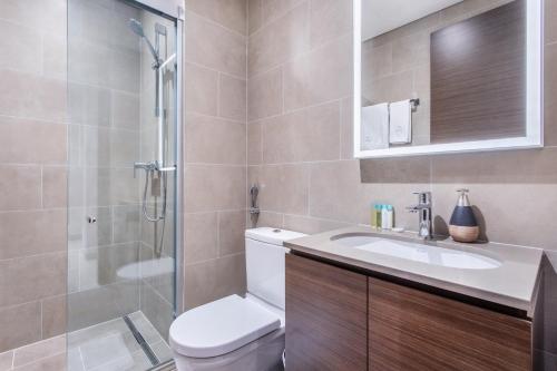 Koupelna v ubytování STAY BY LATINEM Luxury 1BR Holiday Home CVR B1701 near Burj Khalifa