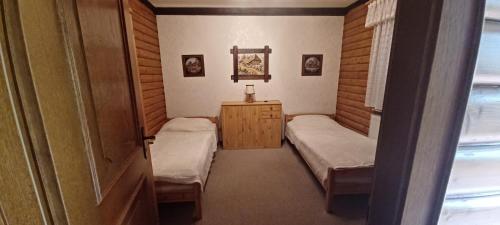 Postel nebo postele na pokoji v ubytování Ferienwohnung Rihm