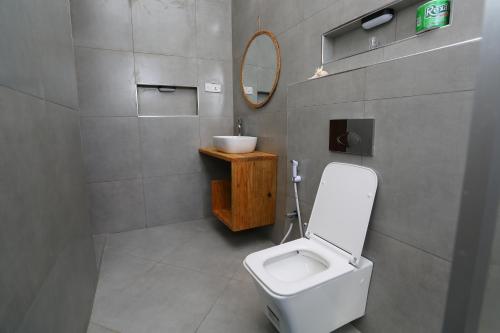 Ένα μπάνιο στο Lulubay Serviced Appartments