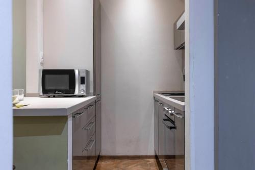 Køkken eller tekøkken på Ponte Vecchio Elegant