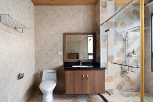 Bilik mandi di Songyuan 68 Villa