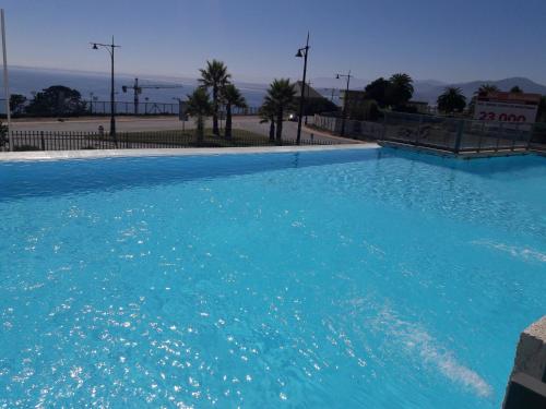 Πισίνα στο ή κοντά στο lindo depto en Concón con excelente ubicación