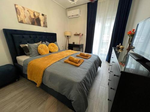 Кровать или кровати в номере Luxury Privé Penthouse