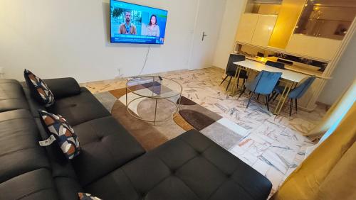 Et opholdsområde på Appartement cosy à Montmagny