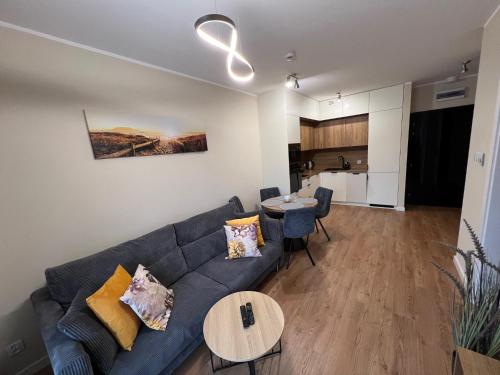 Χώρος καθιστικού στο Apartament Świt nad Bałtykiem