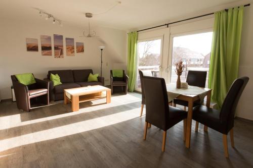 Χώρος καθιστικού στο Dat Ferienhus Norddeich Ferienwohnung 6