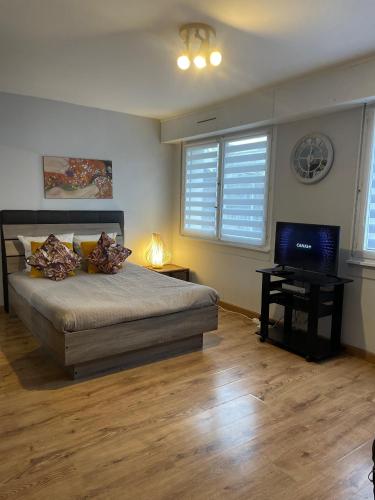 Adorable studio avec un parking prive
