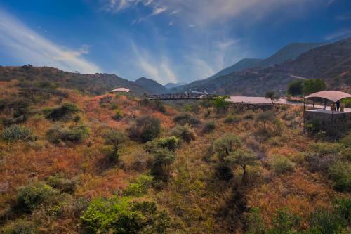 Un paisaje natural cerca de la villa