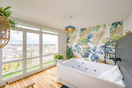 Gambar di galeri bagi La Vigie - Appt avec jolie vue sur ville di Saint-Brieuc