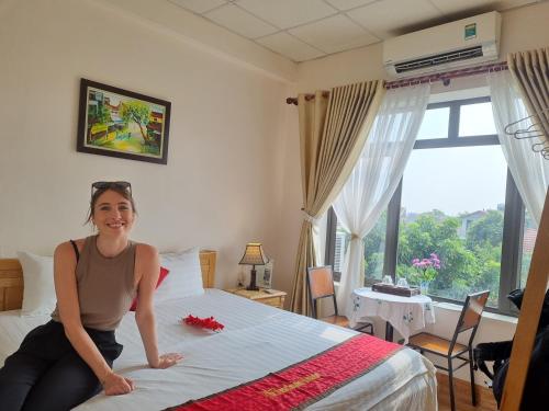 Postel nebo postele na pokoji v ubytování Phi Hung's Unique Homestay