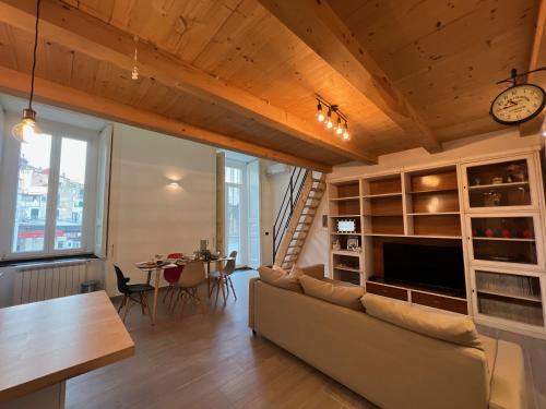 Χώρος καθιστικού στο La casa di Marty
