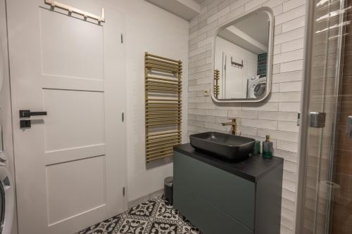 Koupelna v ubytování Apartmán Claudia - Rezidence K Lanovce