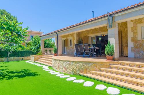 Zahrada ubytování Casa El Cipres