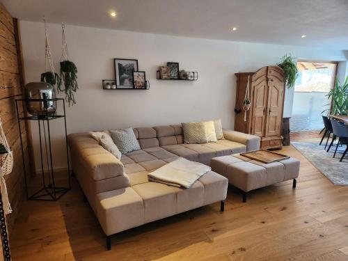 Χώρος καθιστικού στο Exclusive 120 qm Wohnung am Wössner