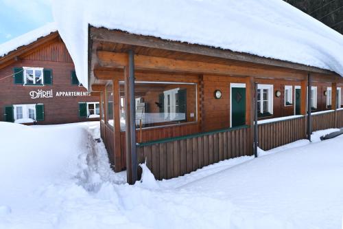 Därfli Appartements v zimě