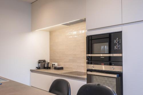 Η κουζίνα ή μικρή κουζίνα στο Residentie de Schelde - Apartments with hotel service and wellness