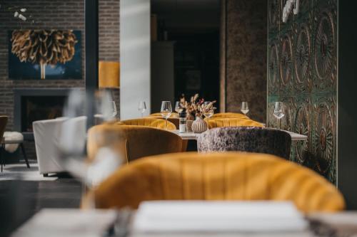 Χώρος καθιστικού στο Hotel Schimmel