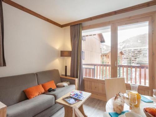 Istumisnurk majutusasutuses Residence & Spa Les Chalets de Solaise