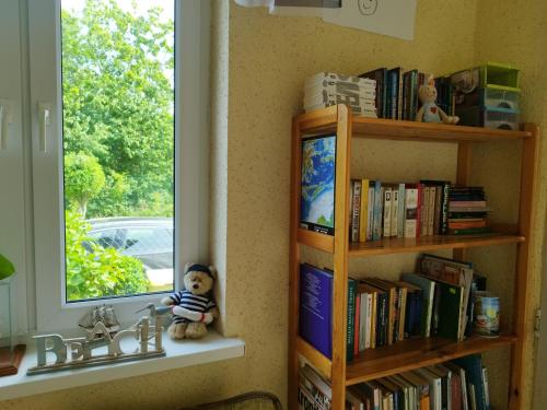 Knihovna v ubytování v soukromí