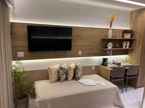 Ein Sitzbereich in der Unterkunft Mana & Makia Slin Muro Alto