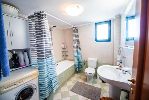 Koupelna v ubytování Villa Alcor - Kokkino Chorio