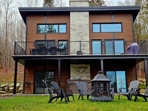 Le Gibson, Vue sur le lac et spa