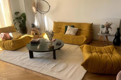 Superbe duplex centre de lyon- rooftop et parking