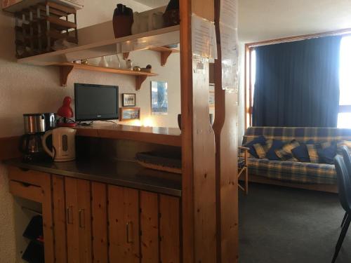 Appartement 2 pièces ski aux pieds avec balcon aux Arcs