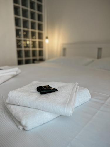 Ένα ή περισσότερα κρεβάτια σε δωμάτιο στο Hotel Cafe SokoLOVE