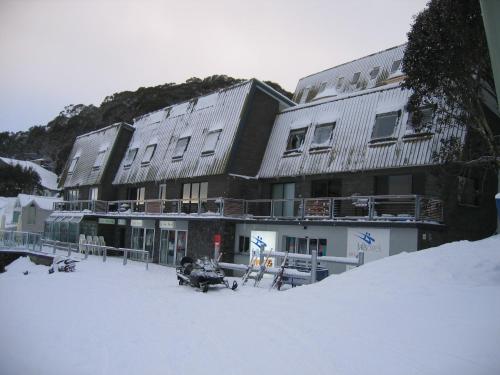 Altitude Apartments v zimě