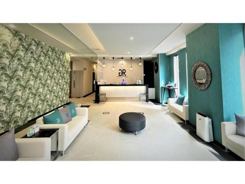 Postel nebo postele na pokoji v ubytování Green Rich Hotel Naha - Vacation STAY 59345v