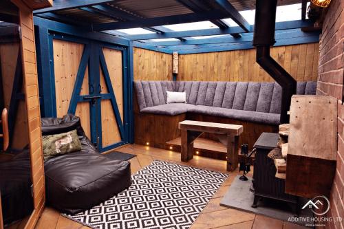 Istumisnurk majutusasutuses Lilly Cottage Romantic Log Burner and Sauna Retreat