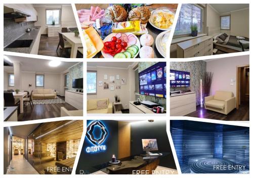 FREE WELLNESS & SPA MULTIMEDIA APARTMENT - SNÍDANĚ V CENĚ - ZDARMA VSTUP DO WELLNESS, VÍŘIVÉ VANY, SOLNÁ SAUNA, FINSKÁ SAUNA, PARNÍ SAUNA, MASÁŽE, PLAYSTATION 5 a HRY, MODERNÍ VYBAVENÍ, PARKOVÁNÍ ZDARMA, VYBAVENÍ PRO DĚTI, SJEZDOVKA PŘED DOMEM