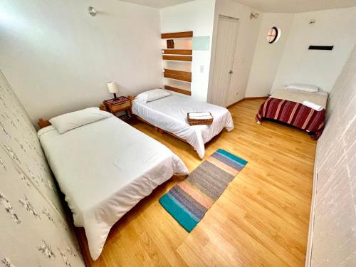 Postel nebo postele na pokoji v ubytování B&B - Trekking y Senderismo