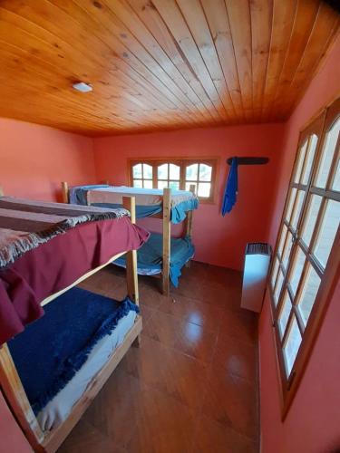 Postel nebo postele na pokoji v ubytování HostelDraiggoch