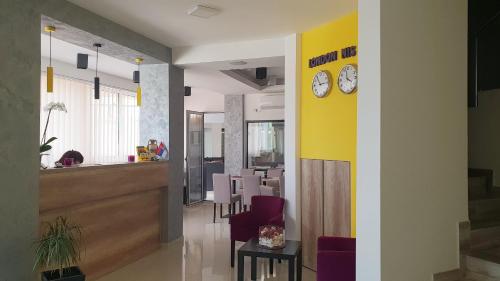 Χώρος καθιστικού στο SAPA Studios & Apartments