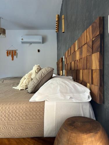Ένα ή περισσότερα κρεβάτια σε δωμάτιο στο Mare mío Hotel Boutique