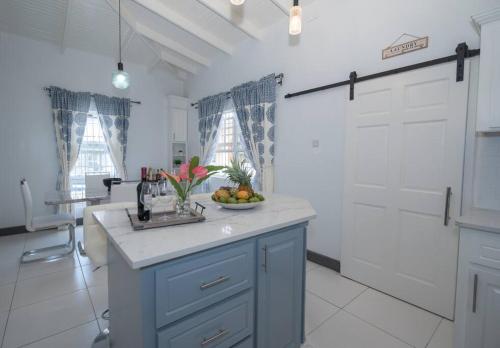 Kuchyň nebo kuchyňský kout v ubytování Maison de Sérénité