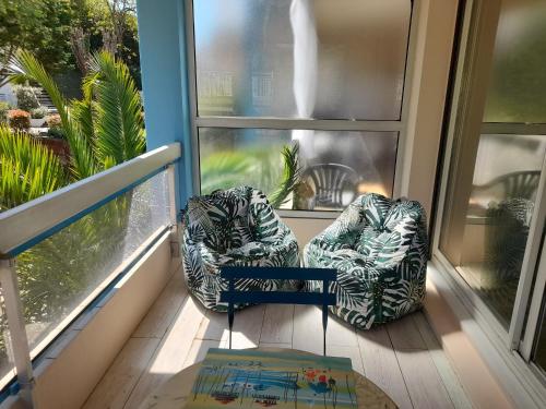 Appartement T2 à Arcachon - Proche du Casino, Centre-ville, Plage d'Eyrac, Parking et Balcon
