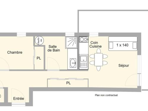 Photo de la galerie de l'établissement Appartement 2 pièces au cœur des Saisies - Balcon Sud, Box inclus, 5 pers - FR-1-594-321, à Hauteluce