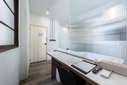 Koupelna v ubytování Yu Tainan BnB