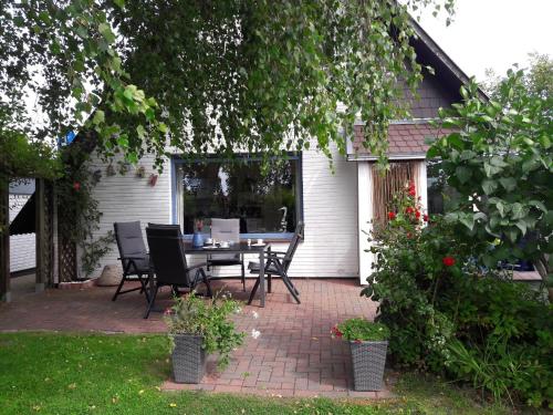 Ferienhaus Heimathafenにある庭