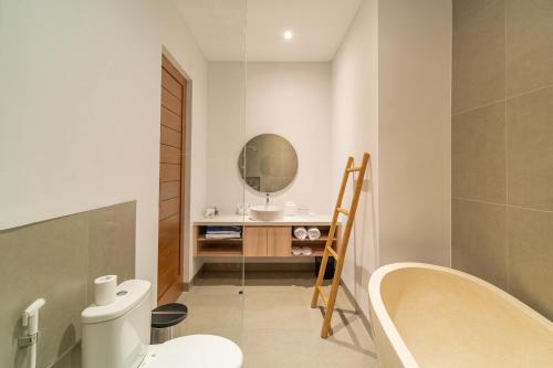 Bilik mandi di D’Macho Villas Ubud