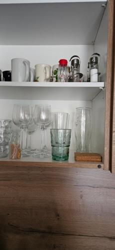 Kamzík Donovaly apartmány a štúdiáにあるキッチンまたは簡易キッチン