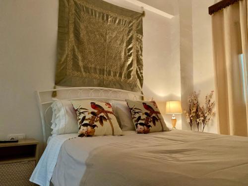 Posteľ alebo postele v izbe v ubytovaní Katoi House - Central Skyros Village