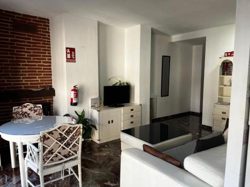Posezení v ubytování Apartamento Centro